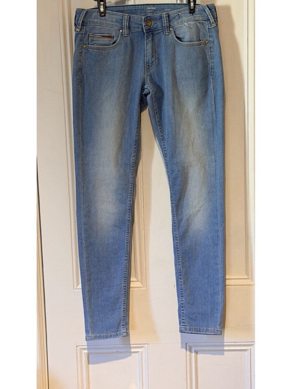 Tommy Hilfiger Denim Jeans  W29 L32  Sophie Low Rise Skinny Sun Bleached Stretch
